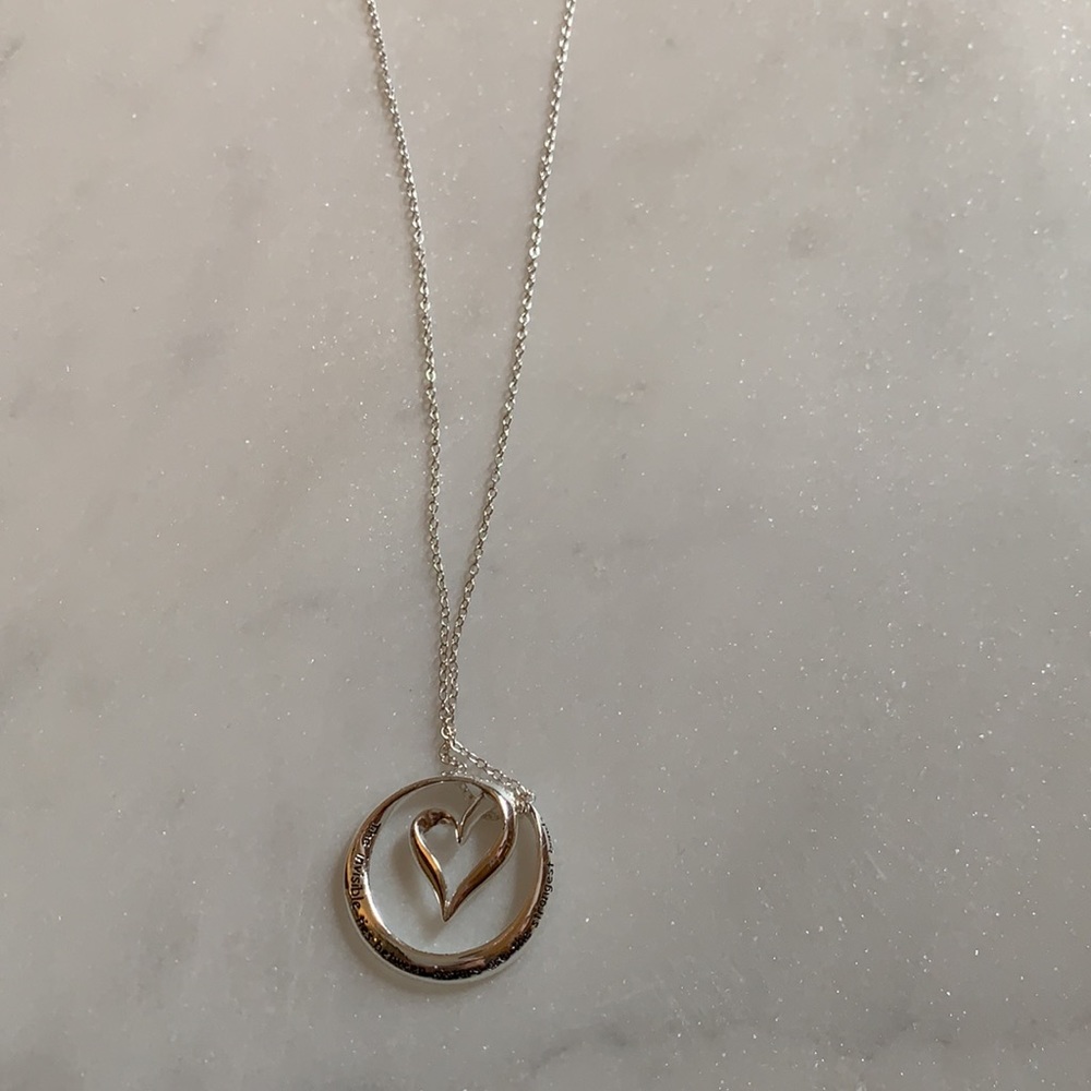 Sister Silver Necklace
